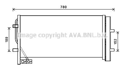 AVA QUALITY COOLING Lauhdutin, ilmastointilaite AI5382D